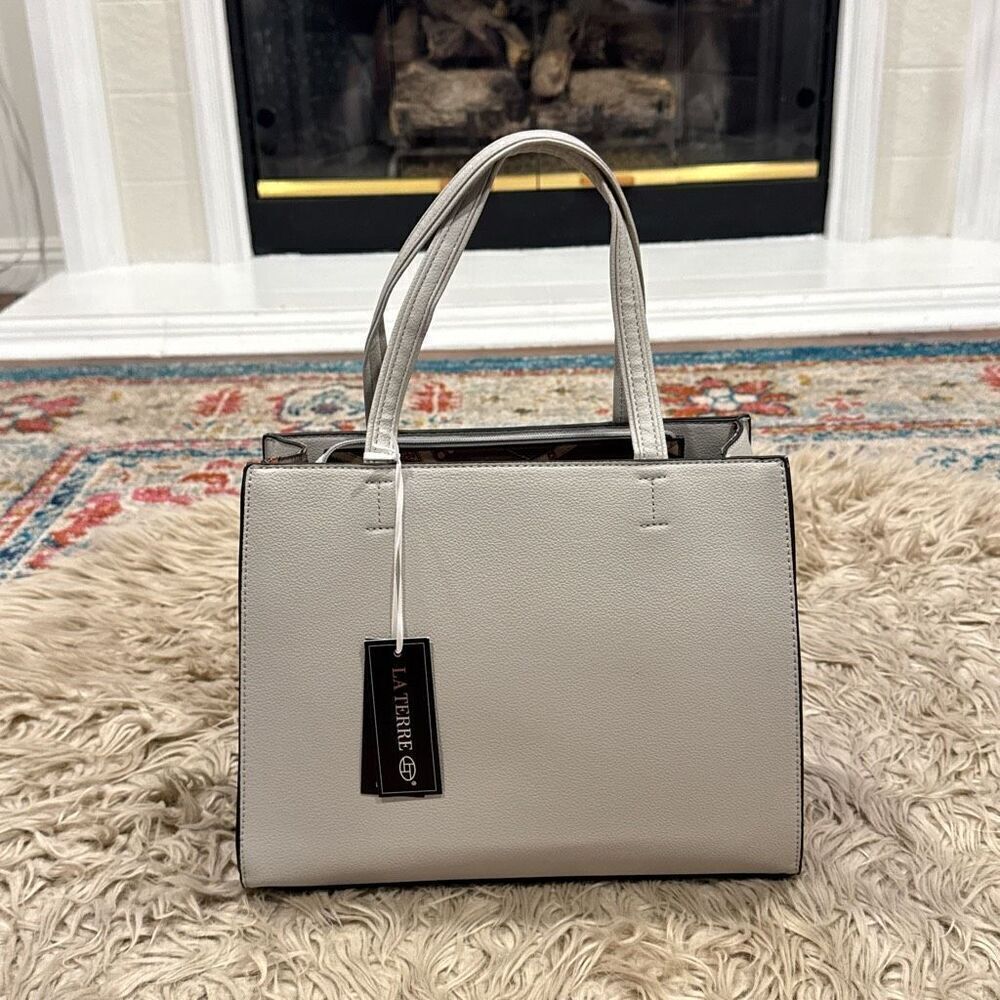 NWT gray purse